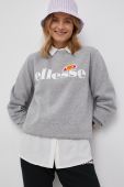 Кофта Ellesse жіноча колір сірий з принтом SGS03238-White (56123)