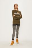 Кофта Ellesse жіноча колір зелений з принтом SGS03238-White