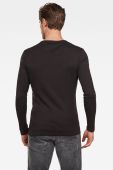 G-Star Raw - Лонгслів колір чорний (133425)