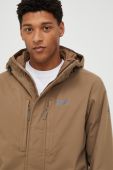 Куртка outdoor Jack Wolfskin West Coast колір бежевий