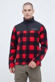 Куртка outdoor Columbia Bugaboo II Fleece Interchange колір чорний
