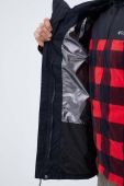 Куртка outdoor Columbia Bugaboo II Fleece Interchange колір чорний