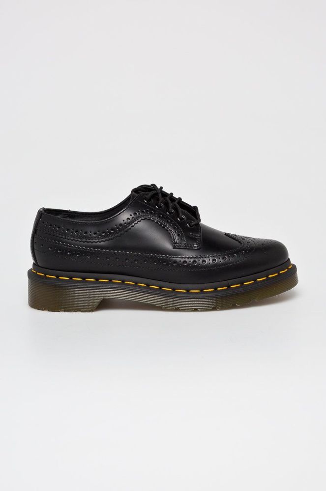 Туфлі Dr. Martens 3989 жіночі колір чорний на плоскому ходу 22210001.3989-Black