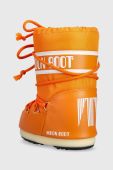 Дитячі чоботи Moon Boot колір помаранчевий