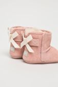 UGG - Дитячі чоботи Jesse Bow II колір рожевий