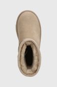 Дитячі замшеві чоботи UGG Classic II колір бежевий