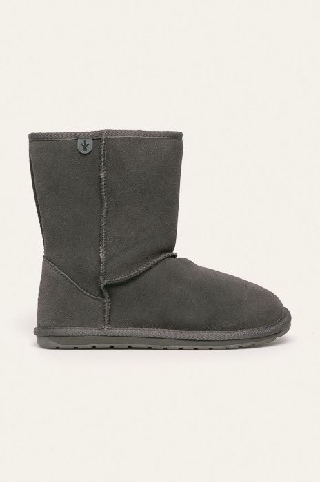 Emu Australia - Дитячі чоботи Wallaby Lo колір сірий (849707)