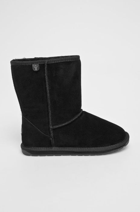 Emu Australia - Дитячі чоботи Wallaby Lo колір чорний (799630)