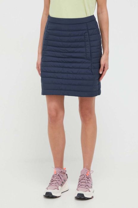 Спортивна спідниця Jack Wolfskin Iceguard mini пряма колір блакитний