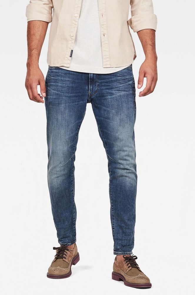 G-Star Raw - Джинси D-Staq колір блакитний (959513)