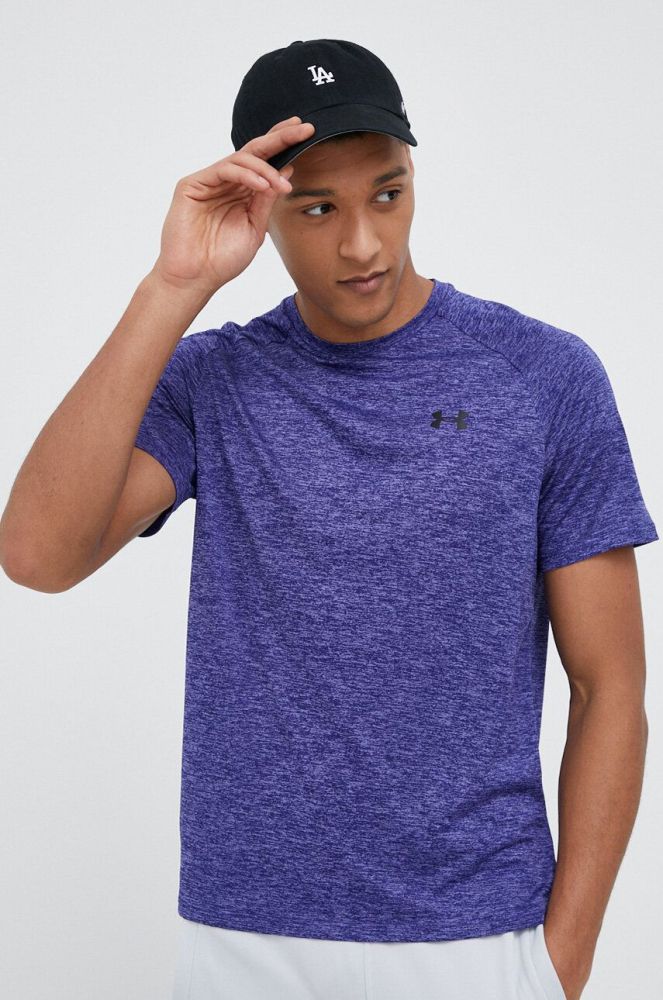 Тренувальна футболка Under Armour однотонний 1326413-191 колір блакитний