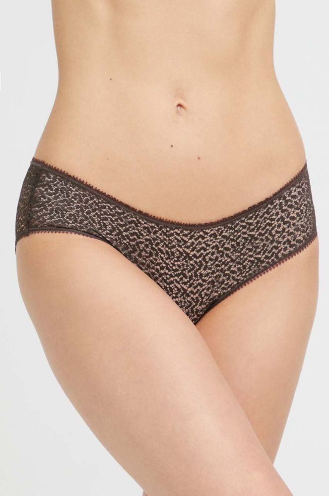 Труси Dkny колір коричневий (3324932)