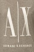 Armani Exchange - Кофта колір сірий (366394)