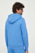 Кофта Tommy Hilfiger чоловіча колір бірюзовий з капюшоном з аплікацією