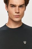 EA7 Emporio Armani - Лонгслів колір темно-синій (360380)