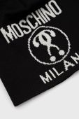 Вовняна шапка Moschino колір чорний вовна (2566885)