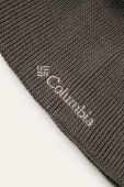Шапка Columbia колір сірий з товстого трикотажу 1625971-023 (414103)