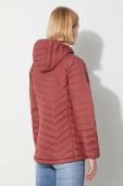 Куртка Columbia жіноча колір червоний перехідна