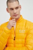 Пухова куртка EA7 Emporio Armani колір жовтий перехідна