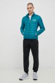 Пухова куртка EA7 Emporio Armani колір блакитний (2717724)