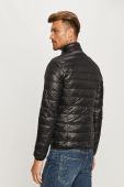 Пухова куртка EA7 Emporio Armani колір чорний перехідна (1165071)