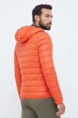 Пухова куртка EA7 Emporio Armani чоловіча колір помаранчевий перехідна