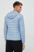 Пухова куртка EA7 Emporio Armani чоловіча перехідна колір блакитний