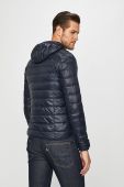 Пухова куртка EA7 Emporio Armani чоловіча колір синій перехідна (360433)