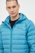 Спортивна пухова куртка Columbia Lake 22 колір бірюзовий