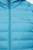 Спортивна пухова куртка Columbia Lake 22 колір бірюзовий