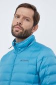Спортивна пухова куртка Columbia Lake колір бірюзовий