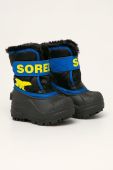 Sorel - Дитячі чоботи Snow Commander колір чорний (745294)