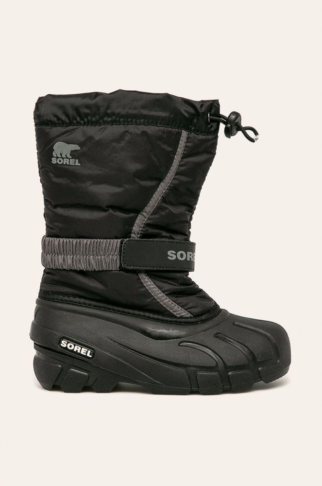 Sorel Дитячі чоботи Youth Flurry колір чорний (814633)