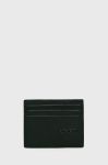 Strellson - Шкіряний картхолдер колір чорний