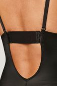 Spanx - Моделююче боді Syf Plunge Low-Back Mid-Thigh колір чорний (762238)