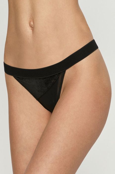 Undress Code - Стринги LOVE YOURSELF колір чорний