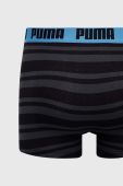 Боксери Puma 2-pack чоловічі колір чорний (3653234)