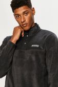 Кофта Columbia чоловіча колір чорний гладка (665412)