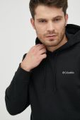 Кофта Columbia чоловіча колір чорний з принтом (2522080)