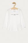 Tommy Hilfiger - Дитячий лонгслів 128-176 cm колір білий (1192039)