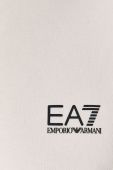 Лонгслів EA7 Emporio Armani чоловічий колір білий з принтом