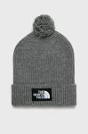 The North Face - Шапка колір сірий (625685)