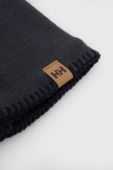Шапка Helly Hansen колір чорний з товстого трикотажу (3449761)