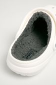 Crocs  Шльопанці Classic Lined Clog 203591 CROCS.CLASSIC.203591-WHITE/GR колір білий