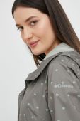 Дощовик Columbia Splash A Little II Jacket жіноча колір зелений перехідна