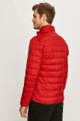 Пухова куртка EA7 Emporio Armani чоловіча колір червоний зимова