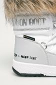 Moon Boot Дитячі чоботи Monaco Low Wp колір срібний