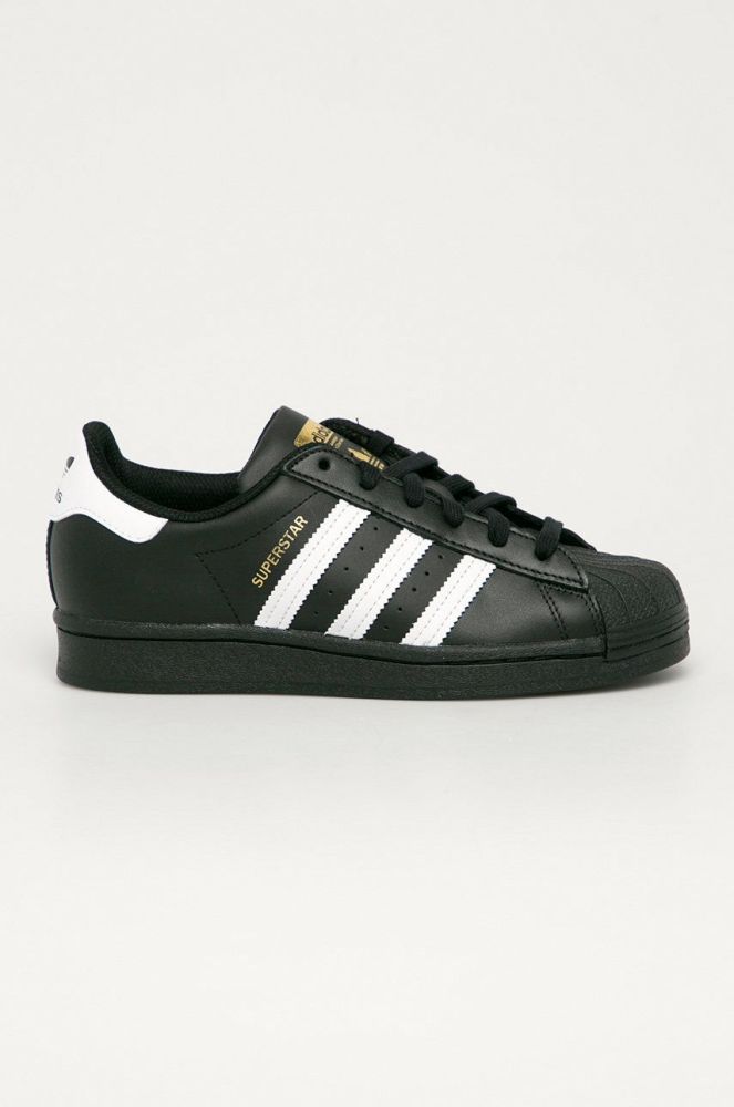adidas Originals - Шкіряні черевики Superstar EF5398 колір чорний