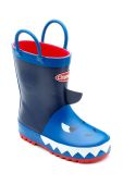 Chipmunks - Дитячі гумові чоботи Jaws колір темно-синій
