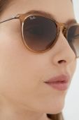 Ray-Ban - Окуляри ERIKA колір коричневий